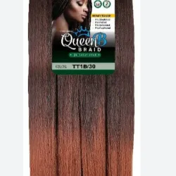 Cabello 💯 Kanekalon de 50 pulgadas # TT1B/30