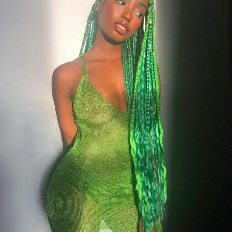 Cabello 💯 Kanekalon de 50 pulgadas # FOREST 