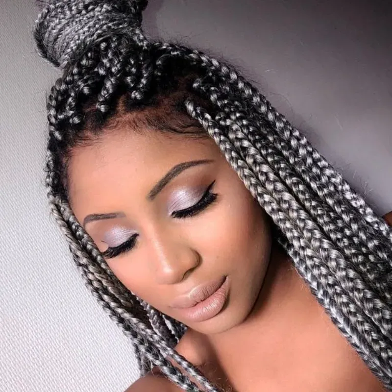 Cabello 💯 Kanekalon de 50 pulgadas # M44