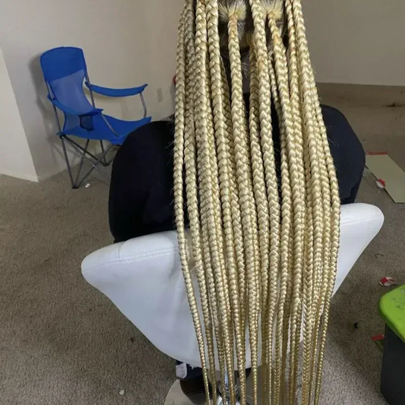 Cabello 💯 Kanekalon de 50 pulgadas # 613