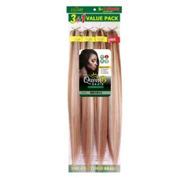 Cabello 💯 Kanekalon de 50 pulgadas # M27/613