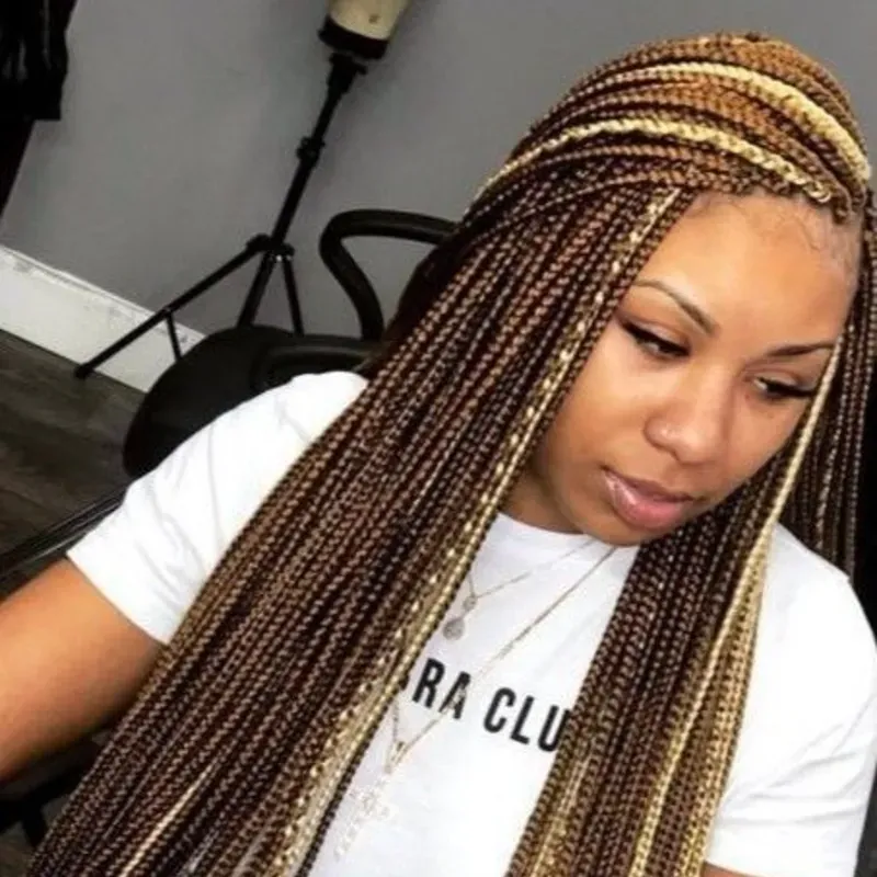 Cabello 💯 Kanekalon de 50 pulgadas # M4/27/613