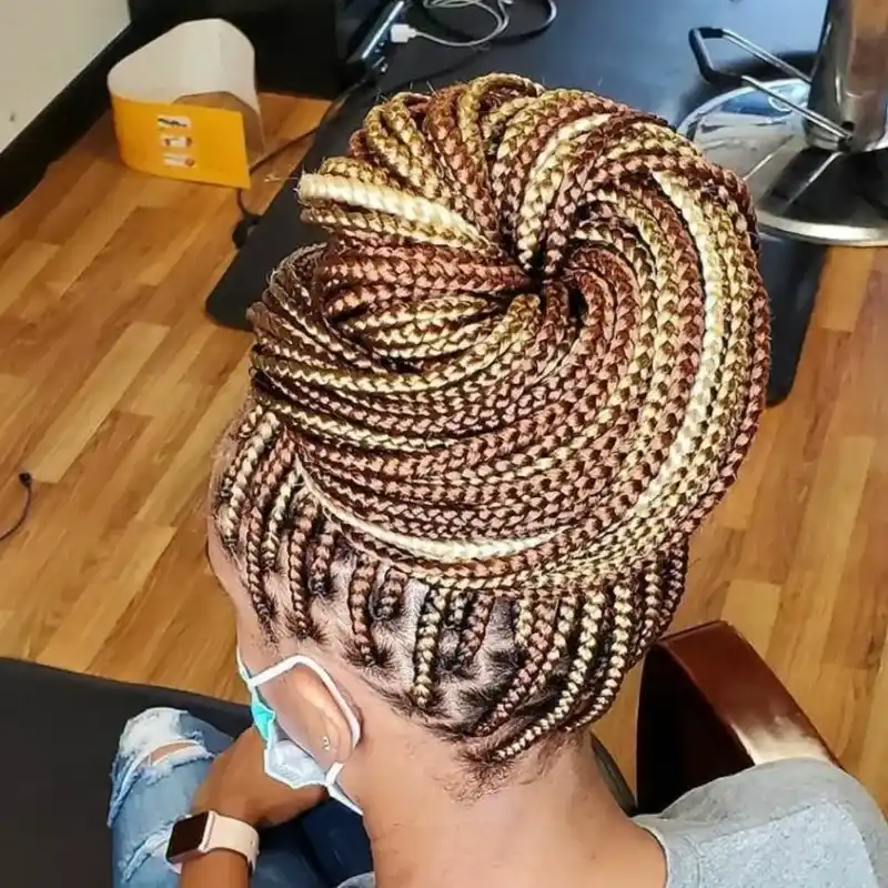 Cabello 💯 Kanekalon de 50 pulgadas # M4/27/613