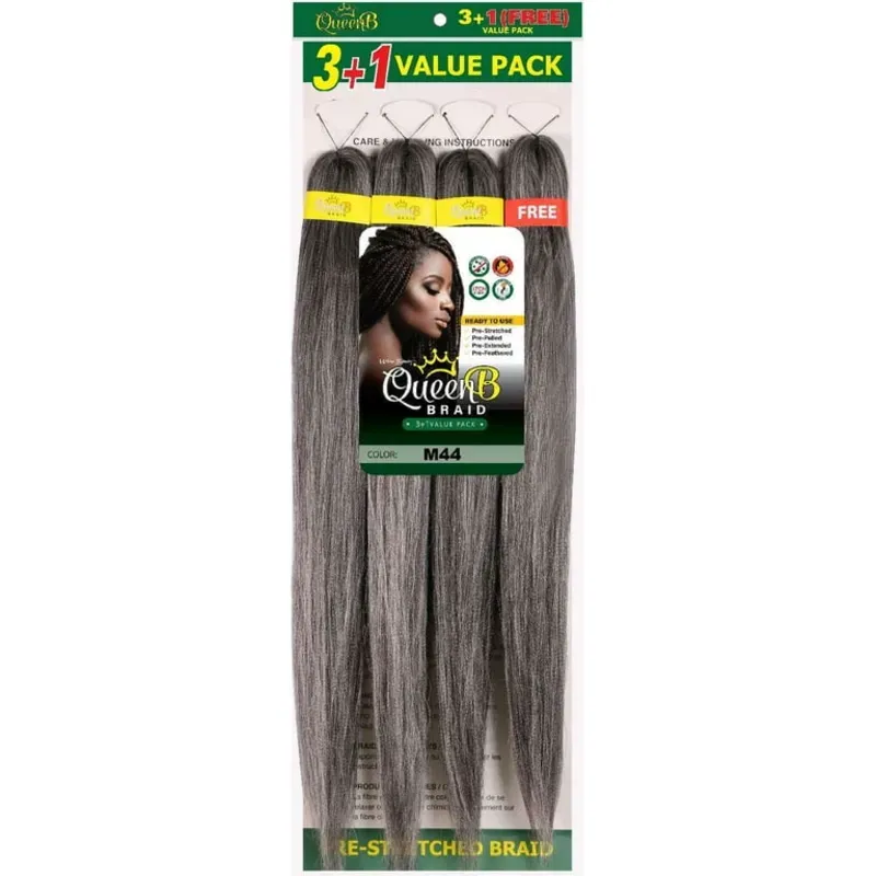 Cabello 💯 Kanekalon de 50 pulgadas 