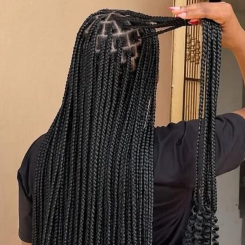 Cabello 💯 Kanekalon de 50 pulgadas # 1