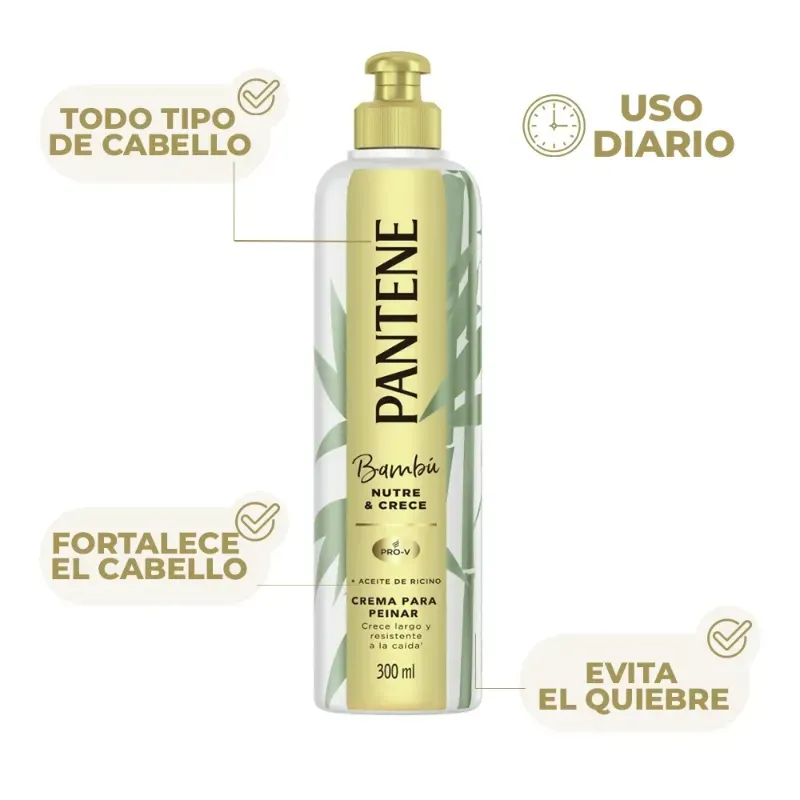 Crema de peinar Pantene 