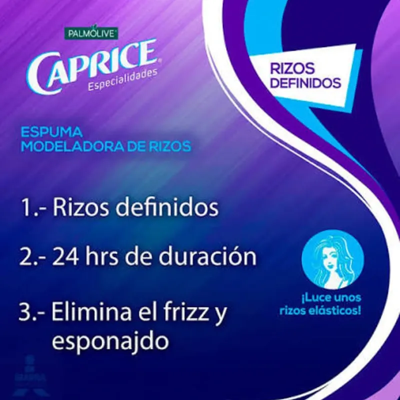 Espuma moldeadora Caprice Rizos Definidos