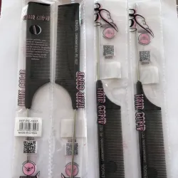 Peine cola de ratón de metal