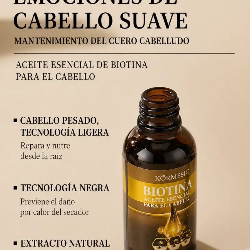 Serum de Biotina Kormesic de 30 ml