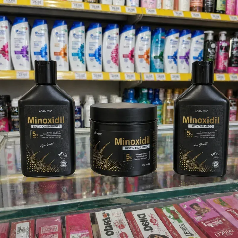 Super Combo Kormesic de Minoxidil y Biotina