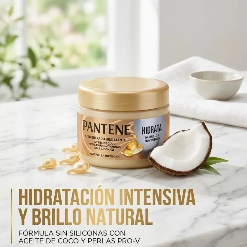 Tratamiento Pantene Hidratación Profunda 300 ml