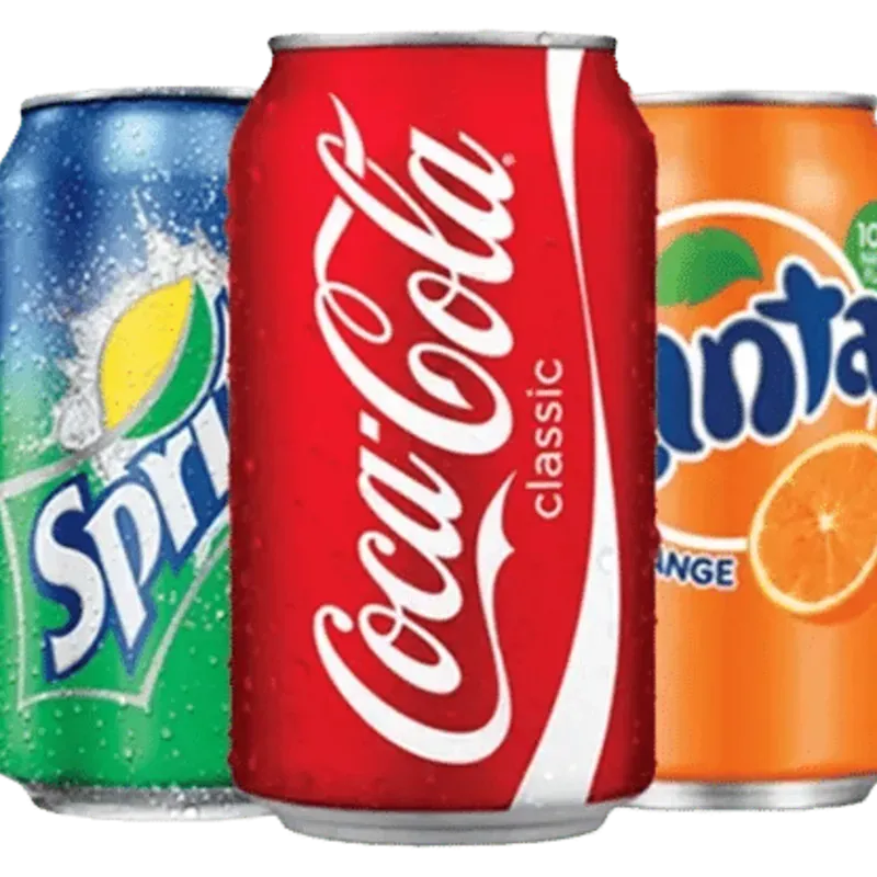 Refrescos enlatados 