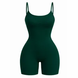 Ribbed Muse Color Verde Oscuro