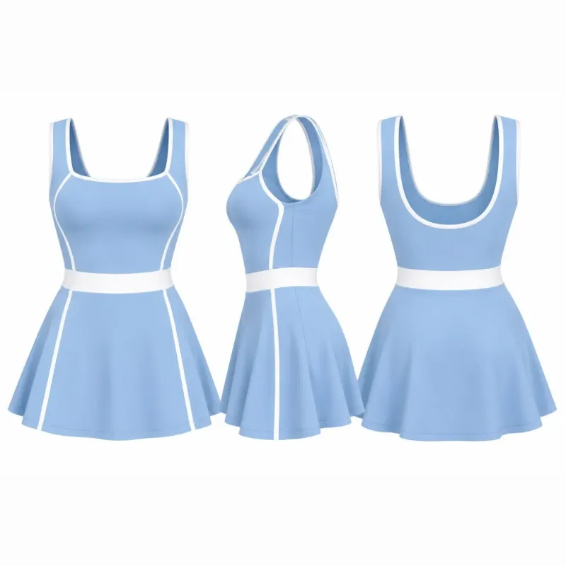 Ace Blanc Color Azul Claro