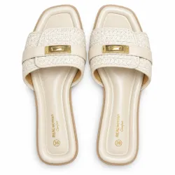 Woven Charm Color Beige