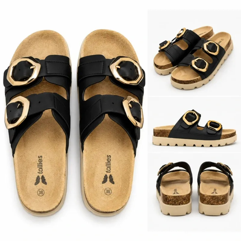 Golden Buckle Color Negro