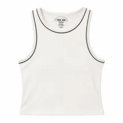 Ribbed Chic Color Blanco