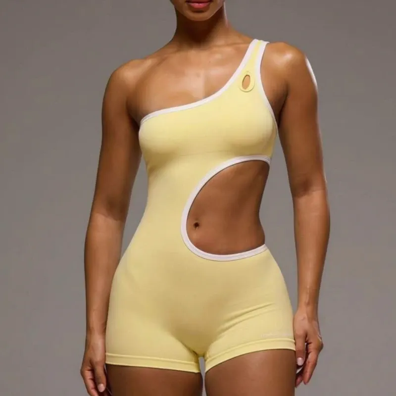 One Side Color Amarillo