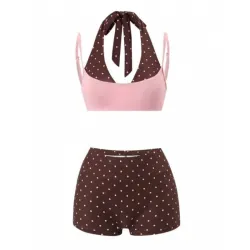 Polka Crush Color Rosa/Marrón