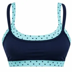 Top Dotty Chic Color Azul Marino