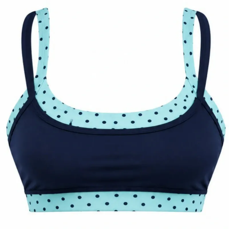 Top Dotty Chic Color Azul Marino