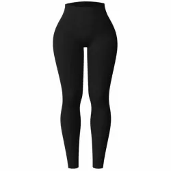 Ribbed Shape Color Negro