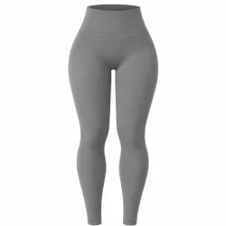 Ribbed Shape Color Gris Claro