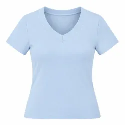 V-Neck Muse Azul Claro
