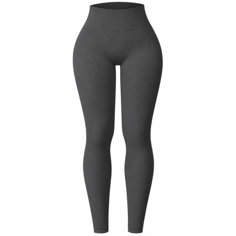 Ribbed Shape Color Gris Oscuro