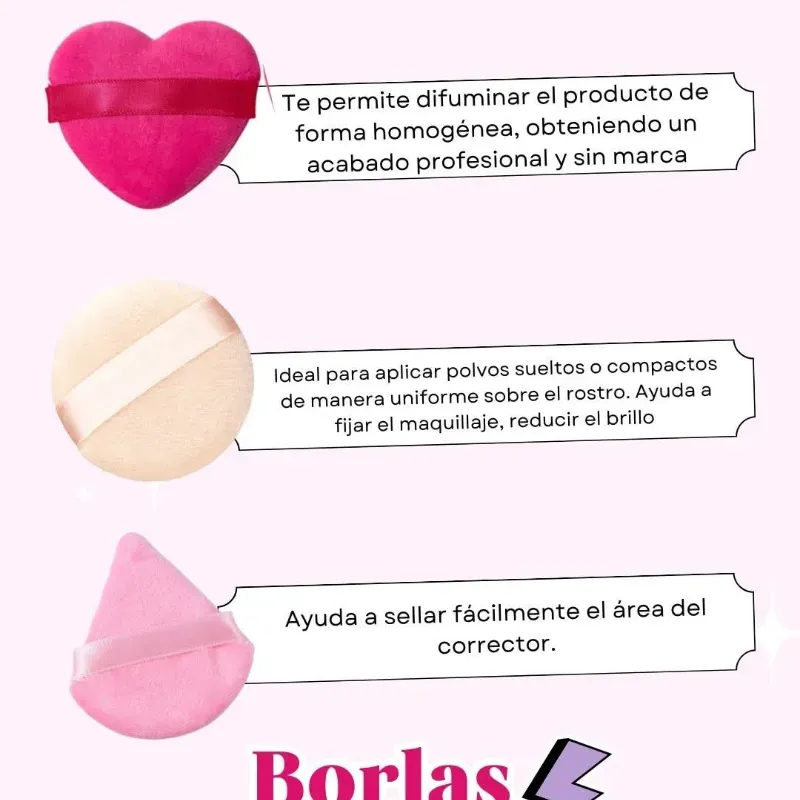 Borla de Maquillaje 