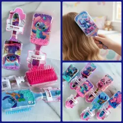 Cepillo Grande Stich con Glitter