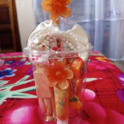 Combo Vaso Naranja 🧡