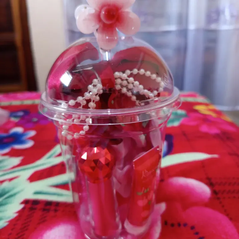 Combo Vaso Rojo ❤️