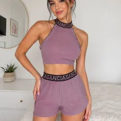 Conjunto de Blusa y Short 🩶