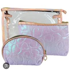 Cosmetiquera 3 en 1 Grande Tornasolada