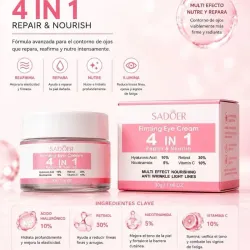 Crema Contorno de Ojos 4 en 1