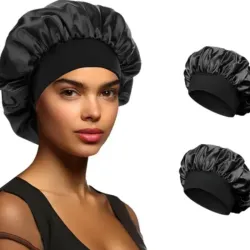 Gorro de Satín Negro 🖤