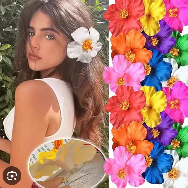 Hebillas de Flores Tropicales 🌺