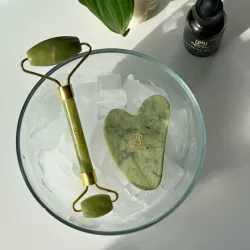 💚Kit de Masaje Facial de Jade💚