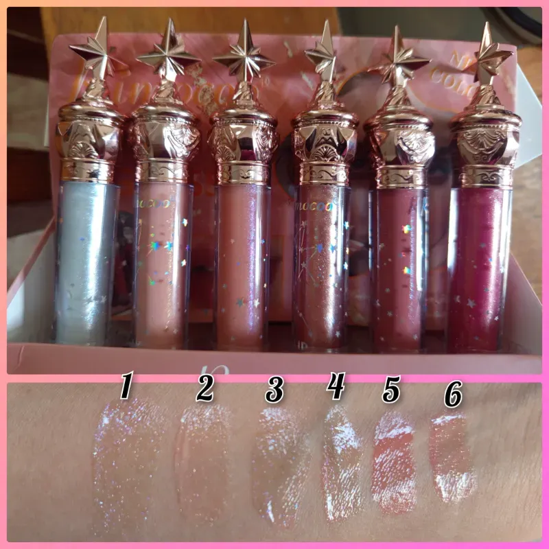 Lip Gloss con Glitter ✨