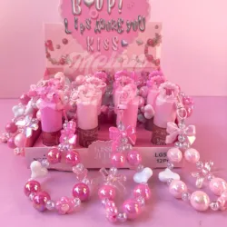 Lip Gloss con Llavero 🩷🎀