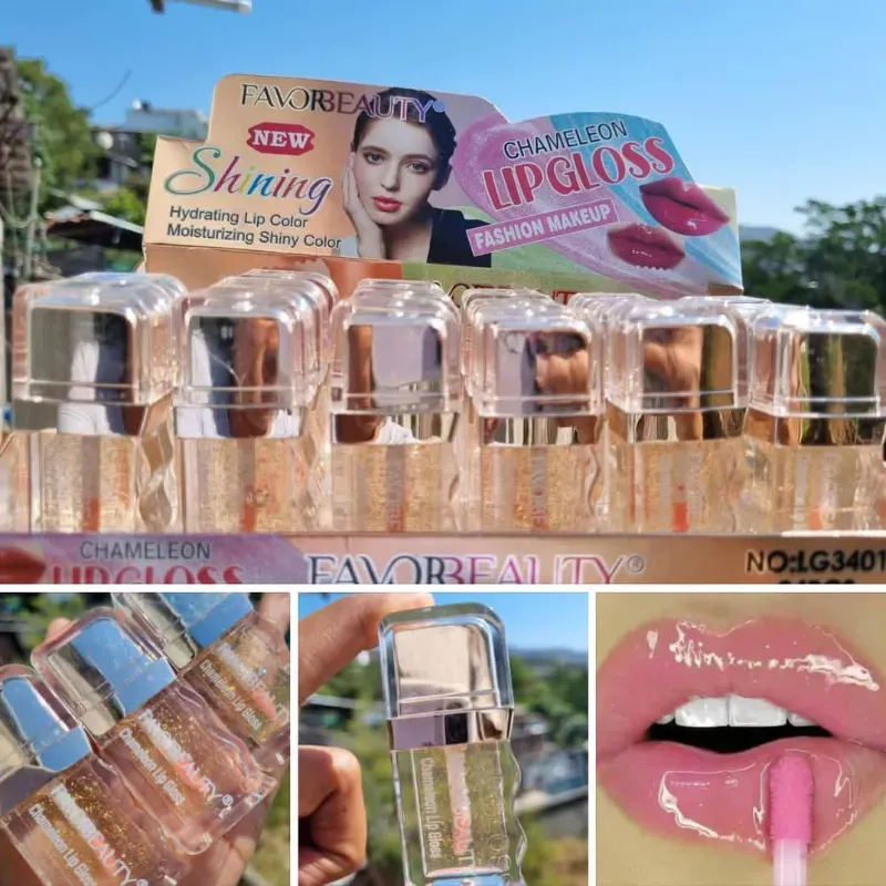 Lip Gloss Dorado 