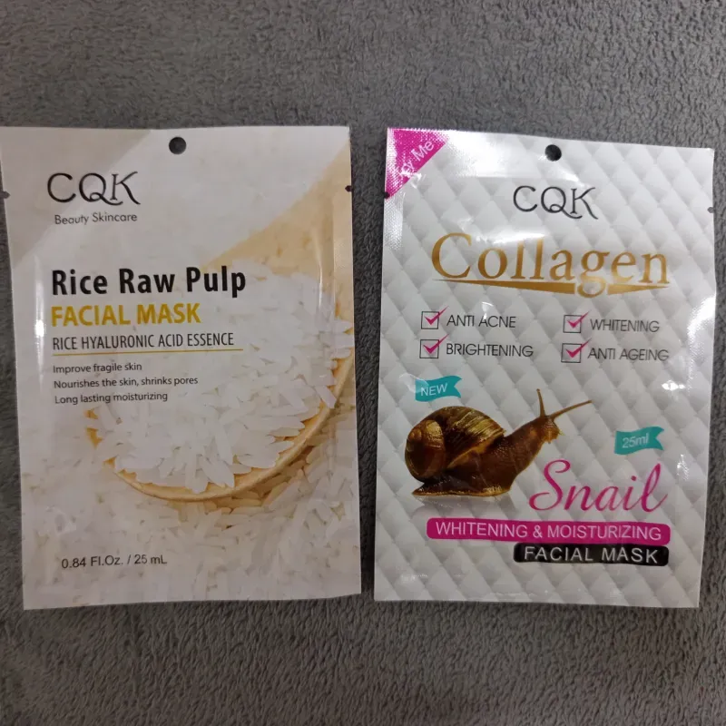 Mascarillas de Velo CQK 25ml