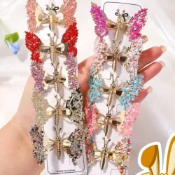 Pareja de Ebillas de Mariposa 