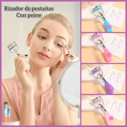 Rizador de Pestañas con Peine 