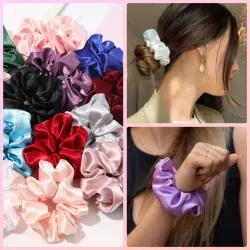 Scrunchies de Satín 