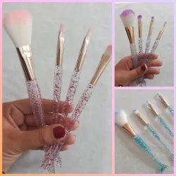 Set de 5 Brochas Glitter