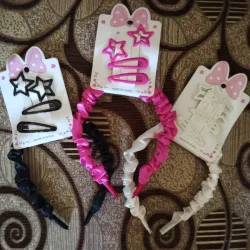 Set de Cintillo y Hebillas