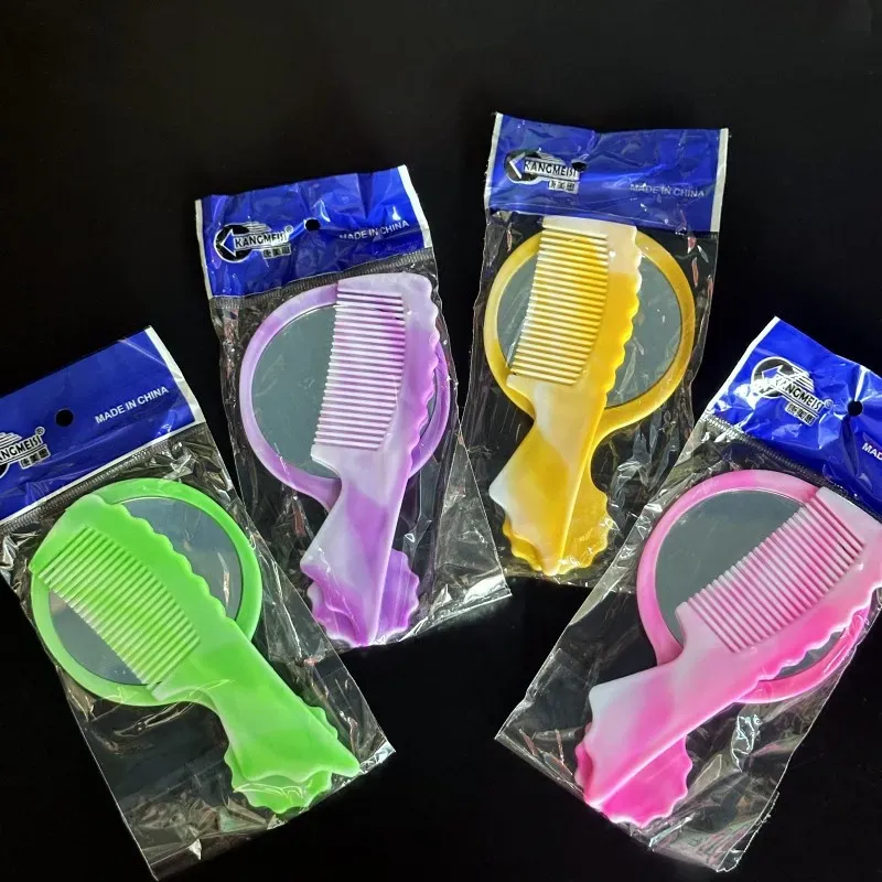 Set de Espejo con Peine para Cartera 