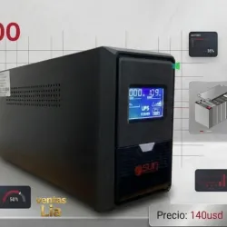Backup 1000va con mensajeria incluida.